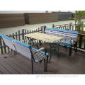 Wood&Plastic Composite material leisure chairs and tables